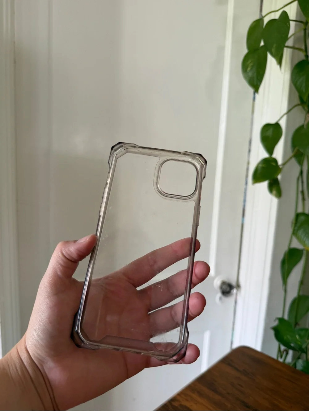 Clear Heavy Duty Phone Case 6.5” x 3” with Reinforced Corners